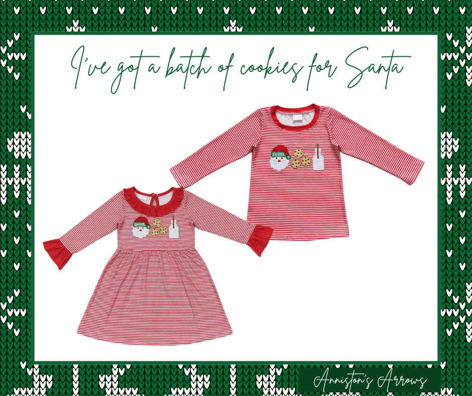 I've got a batch of cookies for Santa