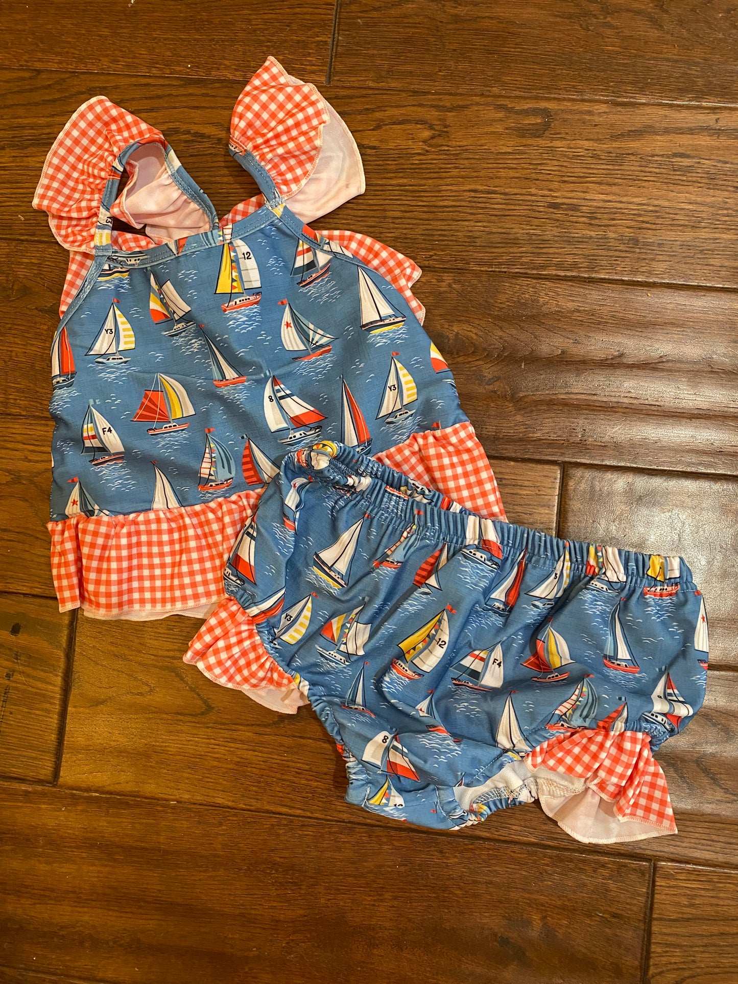 Sailboat Two Piece Swim