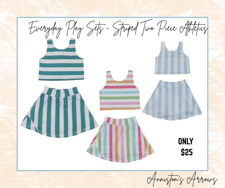 Everyday Play Sets - Striped Two Piece Athletics