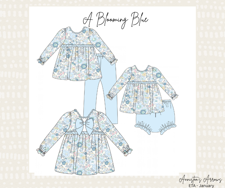 A Blooming Blue