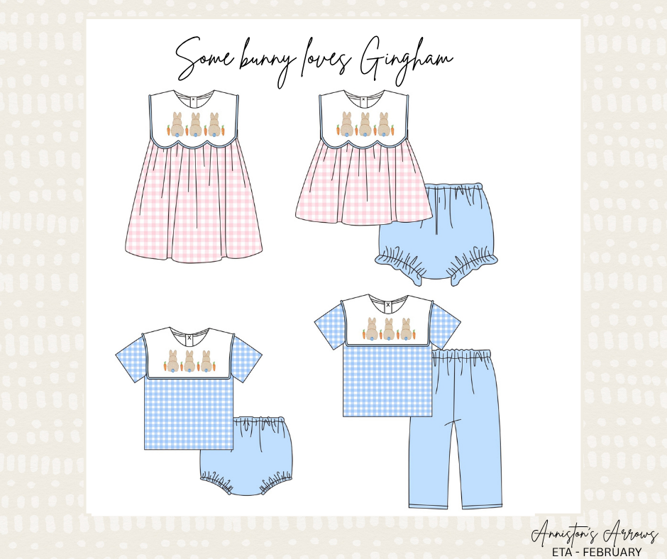 Some bunny loves Gingham