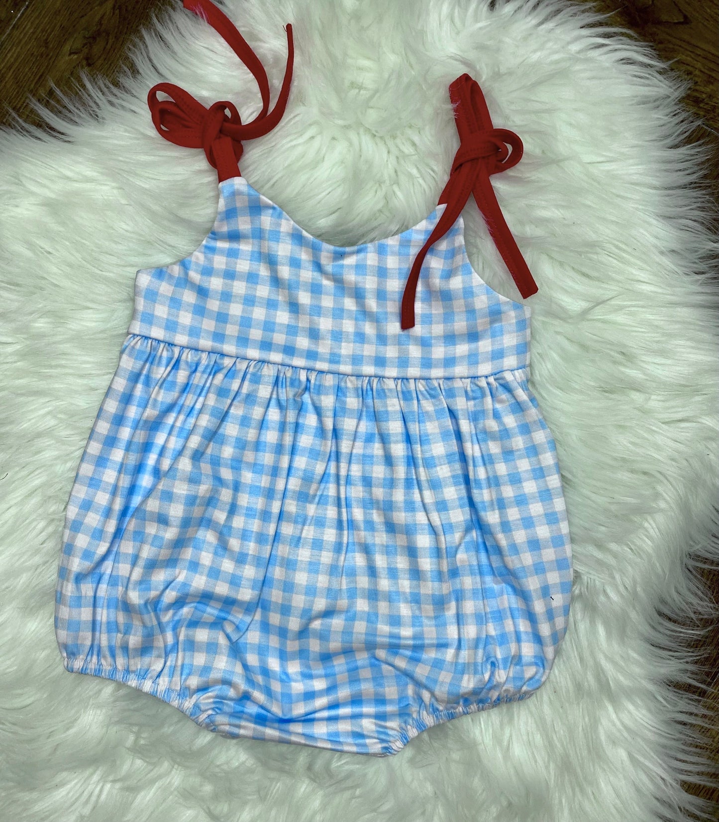 Red, White, and Blue Gingham