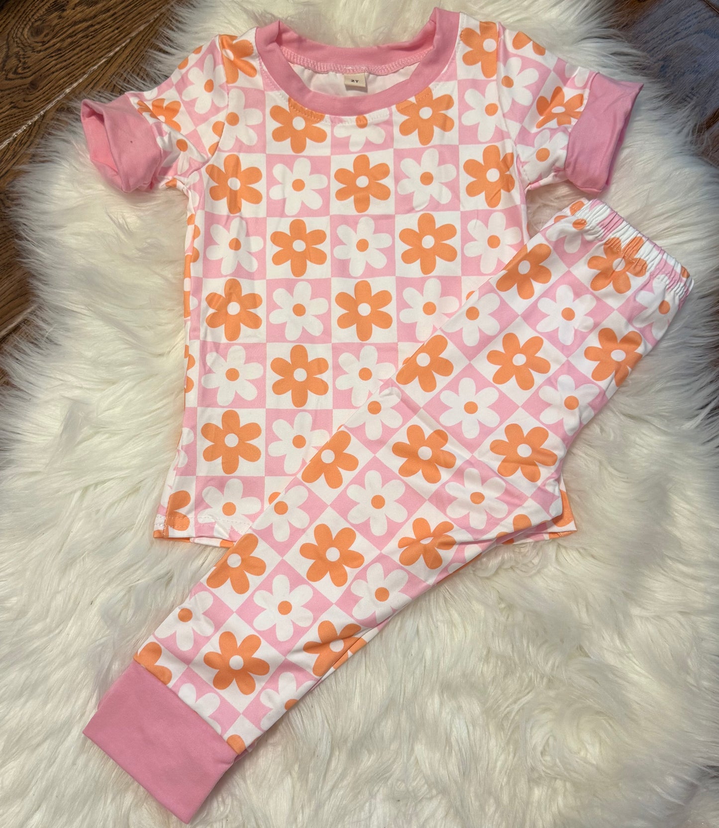 Retro Flower Pajamas