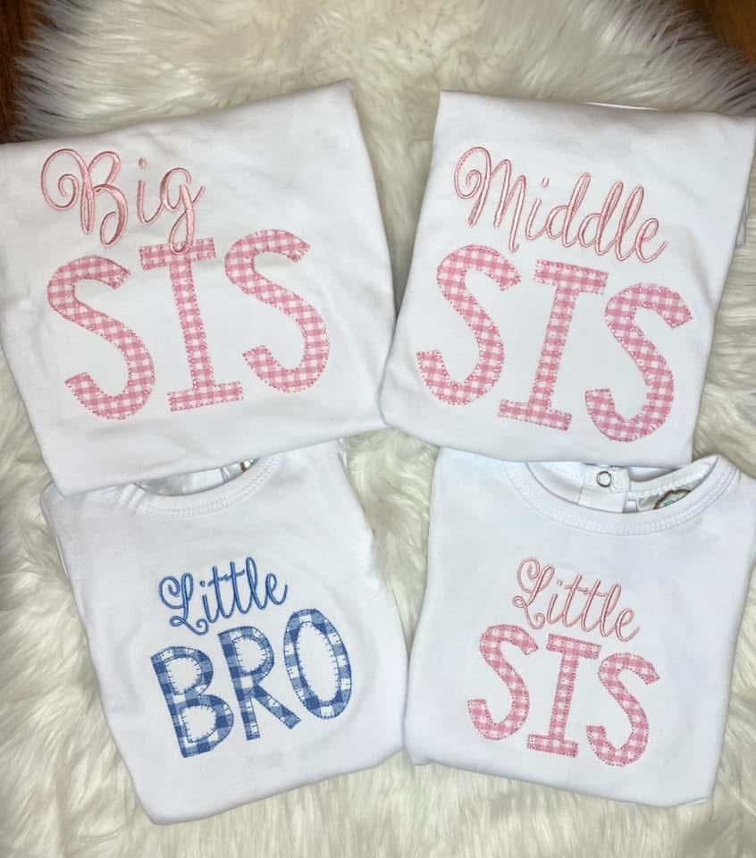 Big, Middle, Little Sis or Bro