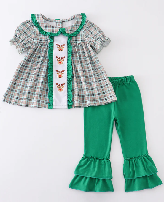 Christmas Reindeer Plaid