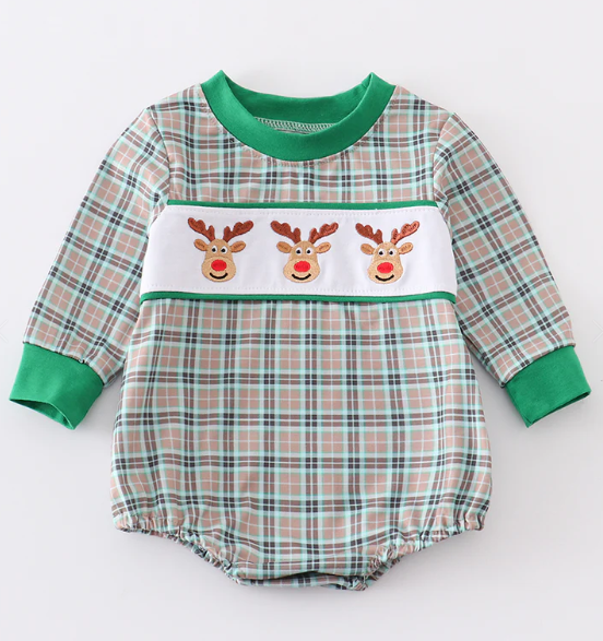 Christmas Reindeer Plaid