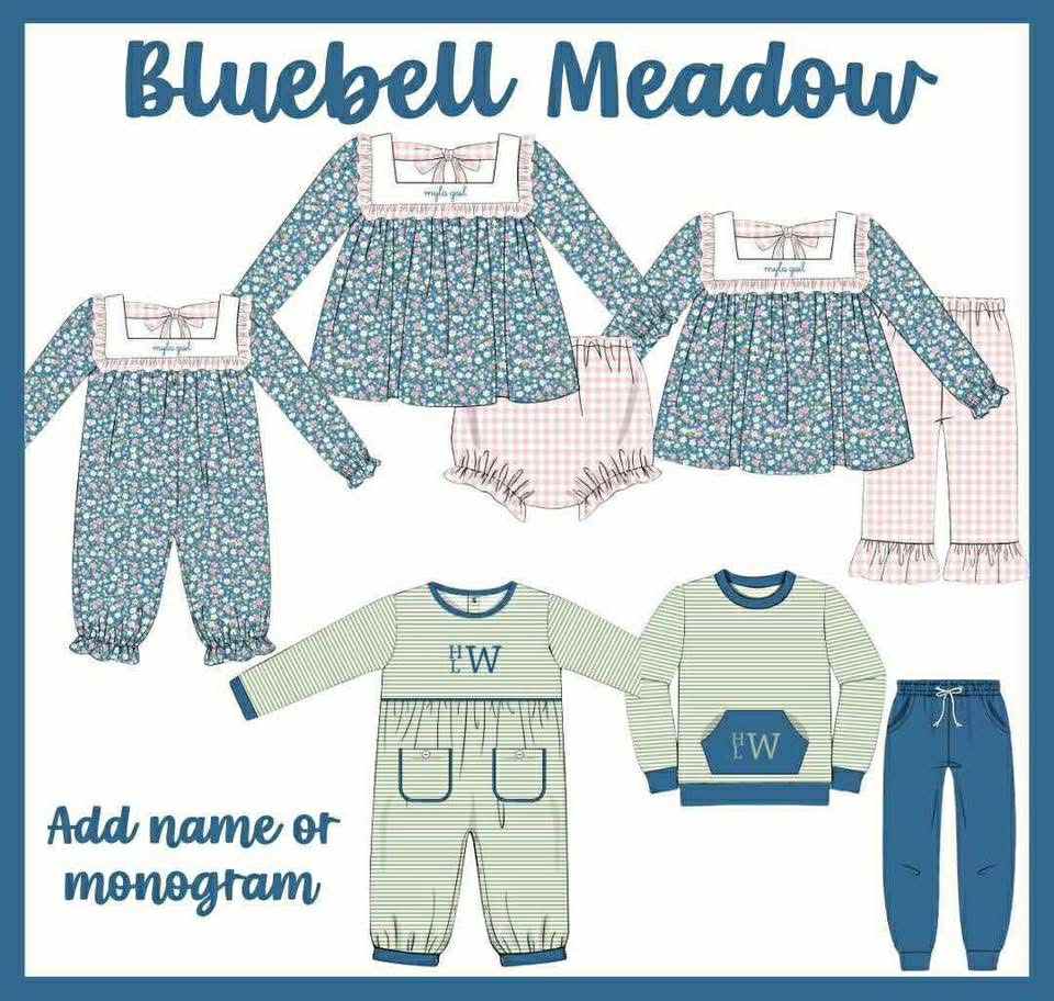 BLUEBELL MEADOW COLLECTION W/ MONOGRAM