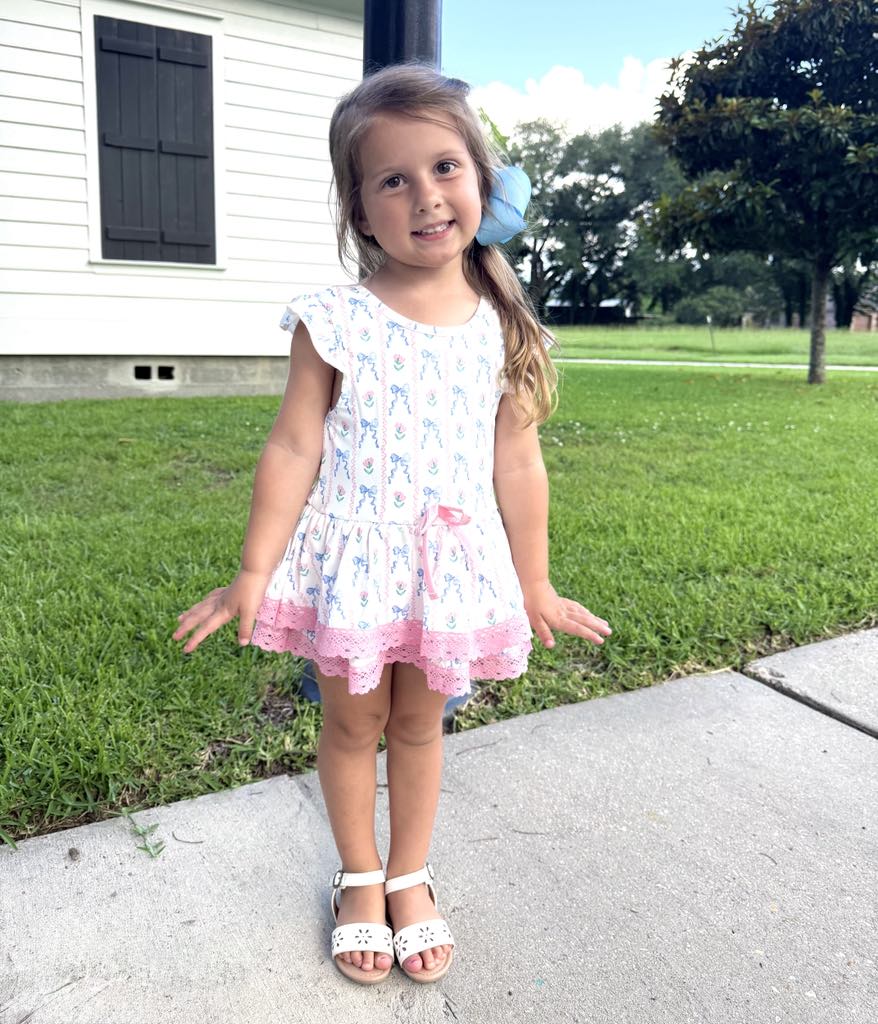 Floral Skirted Dance Leotard