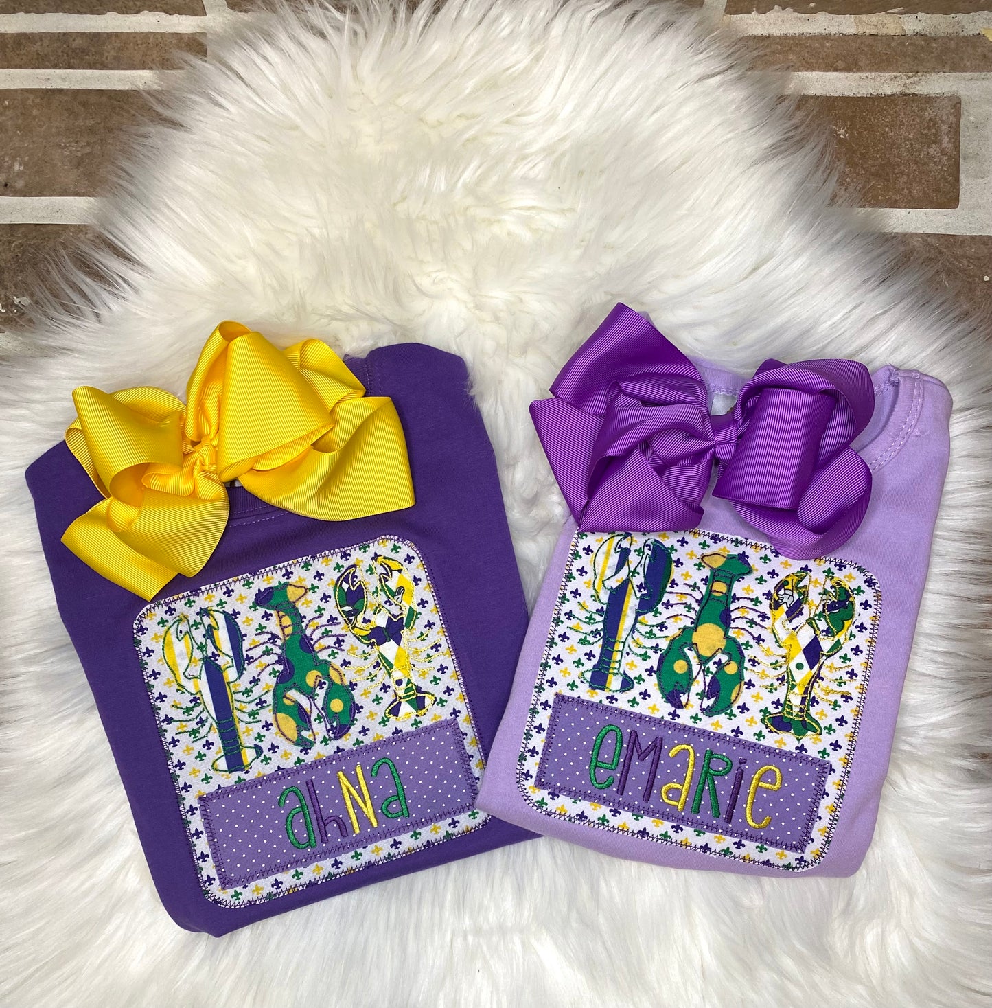 Crawfish Trio - Mardi Gras