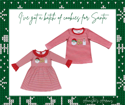 I've got a batch of cookies for Santa