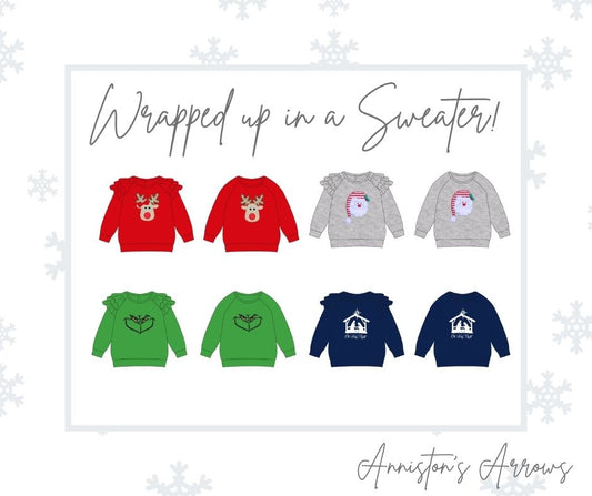 Wrapped up in a Sweater - Part 2 (Grinch/Nativity)
