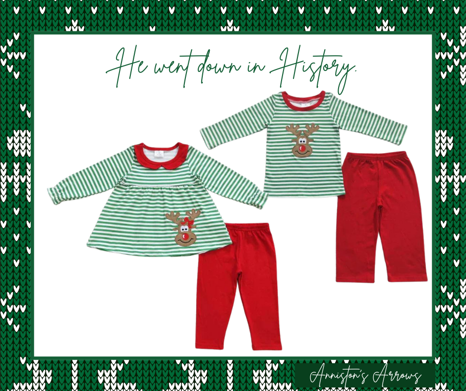 He went down in  History.