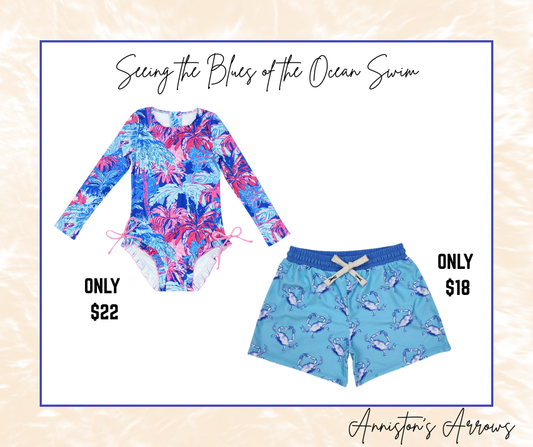 Seeing the Blues of the Ocean Swim