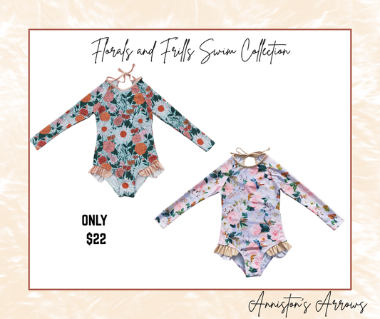 Florals and Frills Swim Collection