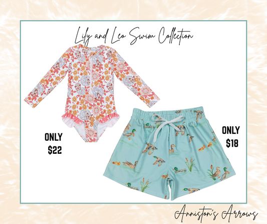Lily and Leo Swim Collection