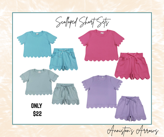 Scalloped Short Sets