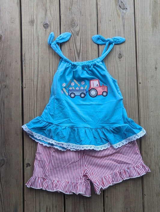 Baseball Tank and Shorts