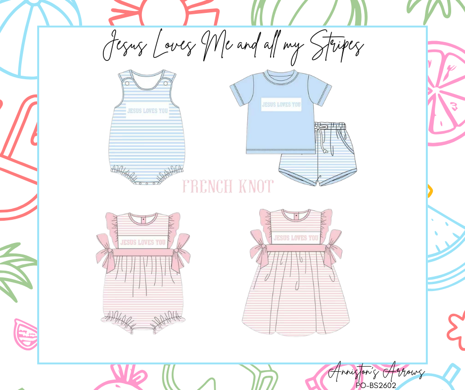 Jesus Loves Me and all my Stripes