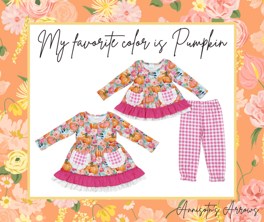 My favorite color is Pumpkin