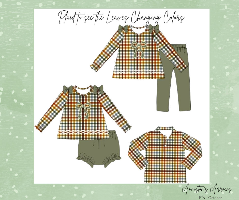 Plaid to see the Leaves Changing Colors