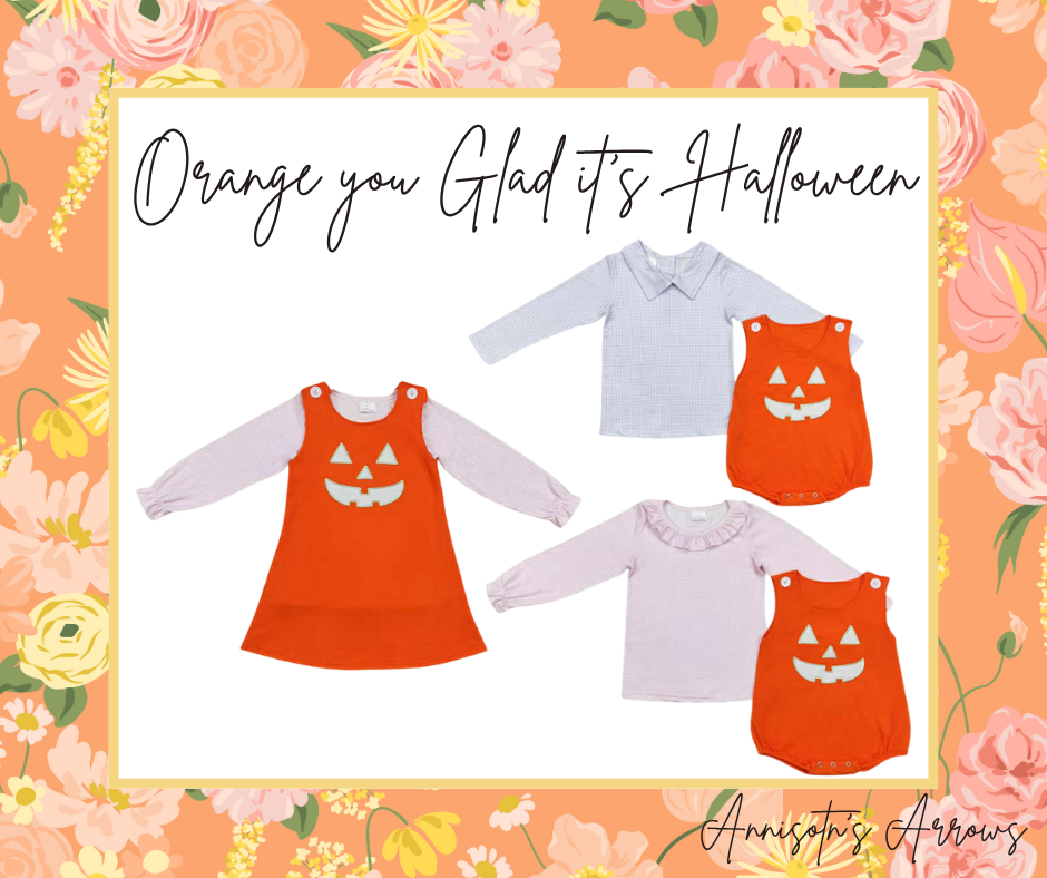 Orange you Glad it’s  Halloween