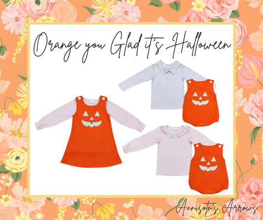 Orange you Glad it’s  Halloween