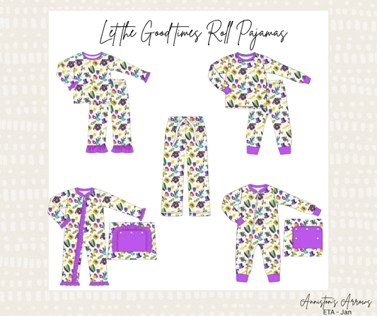 Let the Good times Roll Pajamas