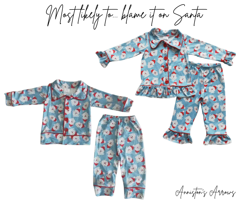 Most likely to... blame it on Santa