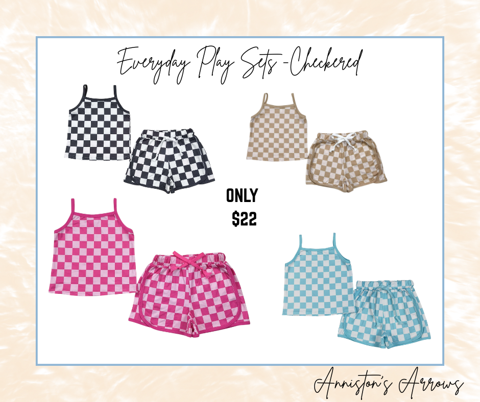 Everyday Play Sets -Checkered