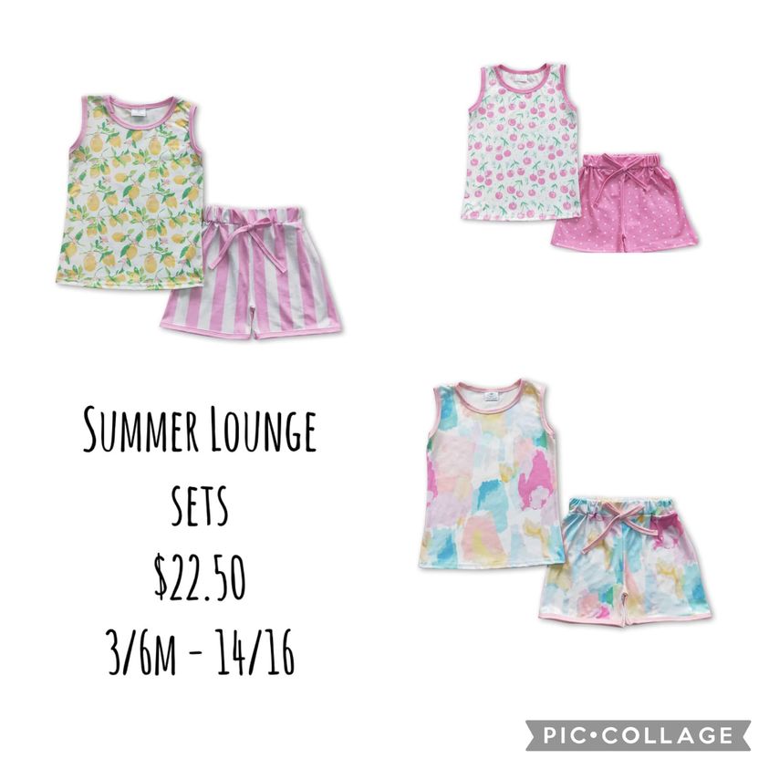 Summer Lounge Sets - Adult