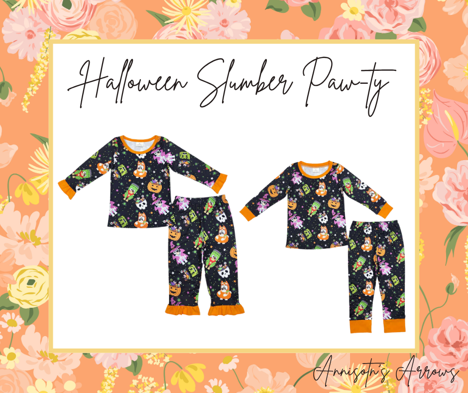 Halloween Slumber Paw-ty