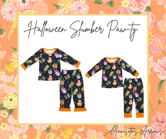 Halloween Slumber Paw-ty
