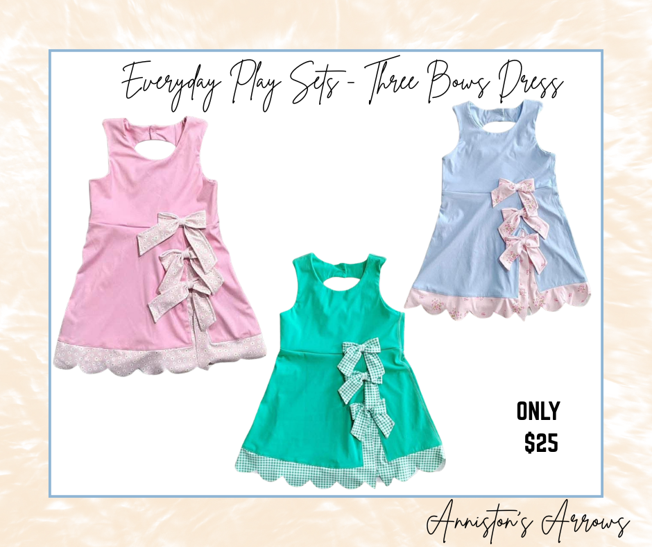 Everyday Play Sets - Three Bows Dress