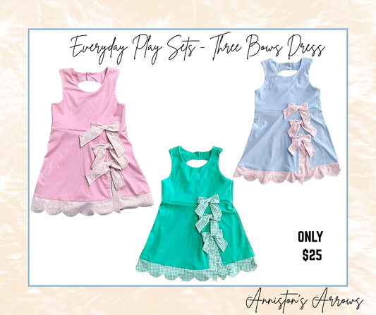 Everyday Play Sets - Three Bows Dress