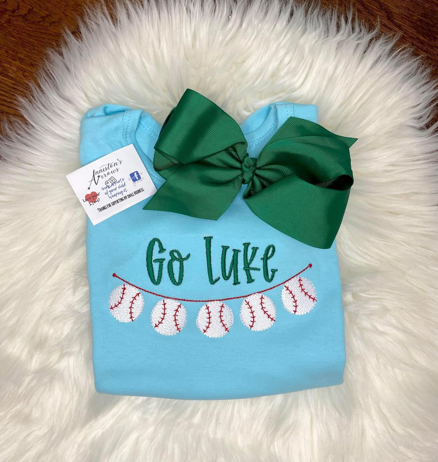 Baseball Banner - Custom Embroidery