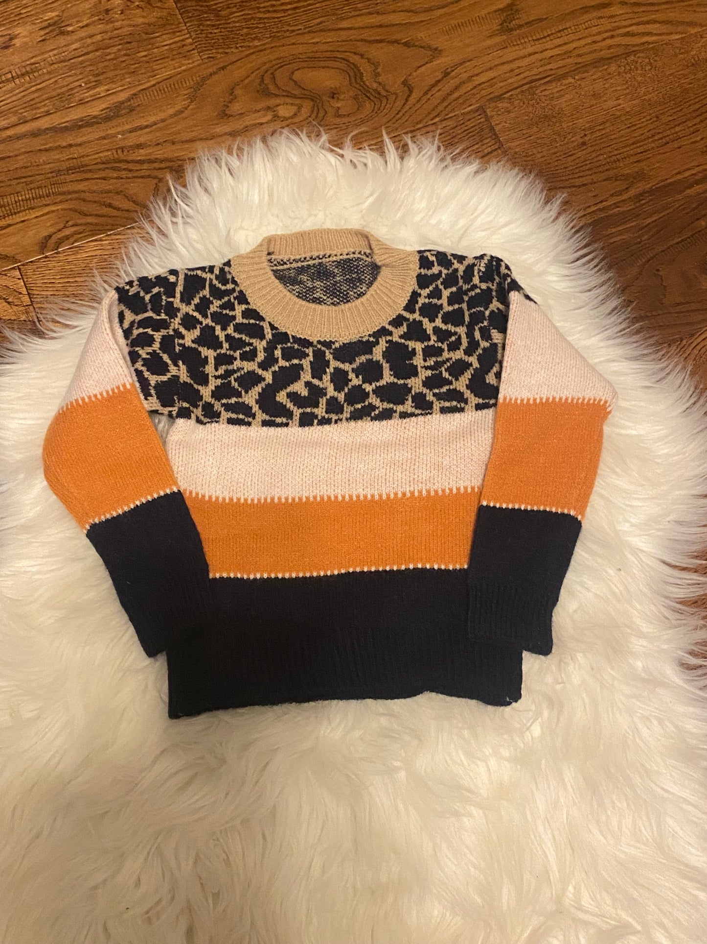Colorblock Sweater