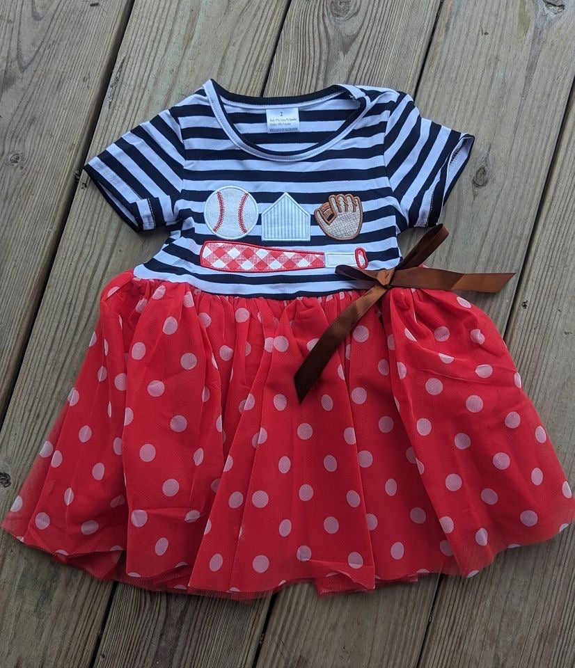 Baseball Tulle Dress