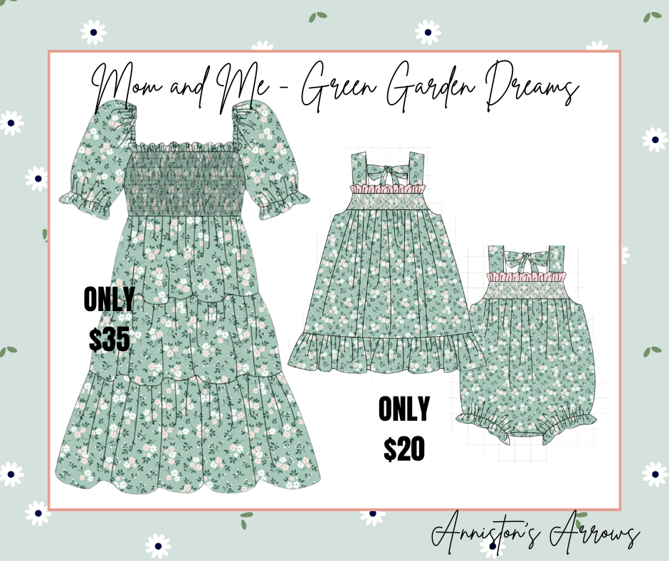 Mom and Me - Green Garden Dreams