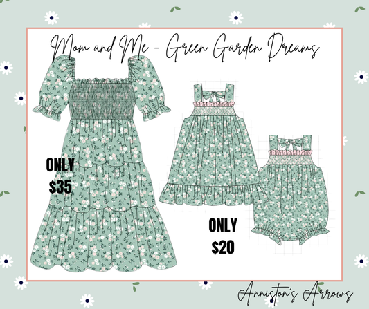 Mom and Me - Green Garden Dreams