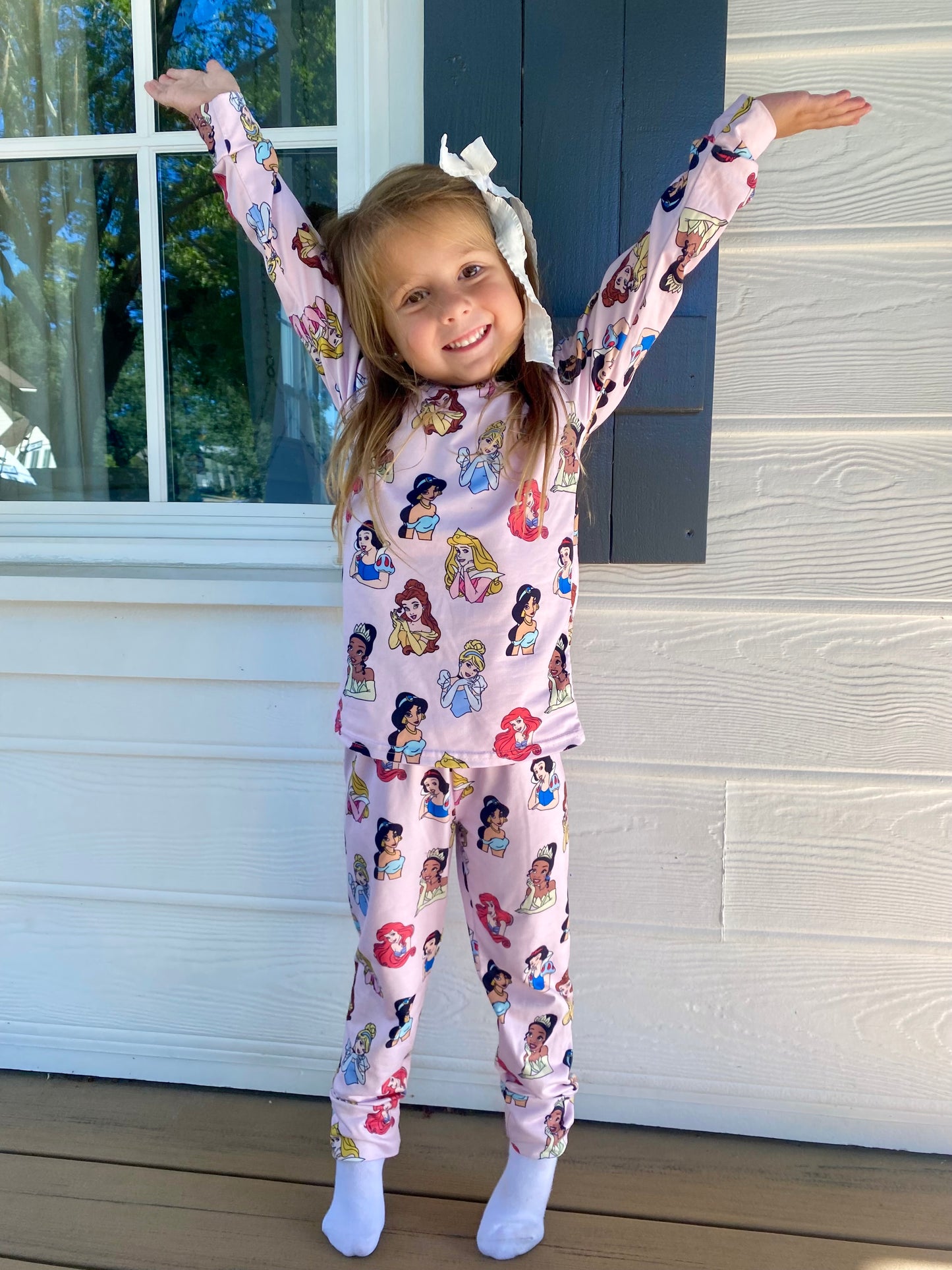 Pink Princess Pajamas