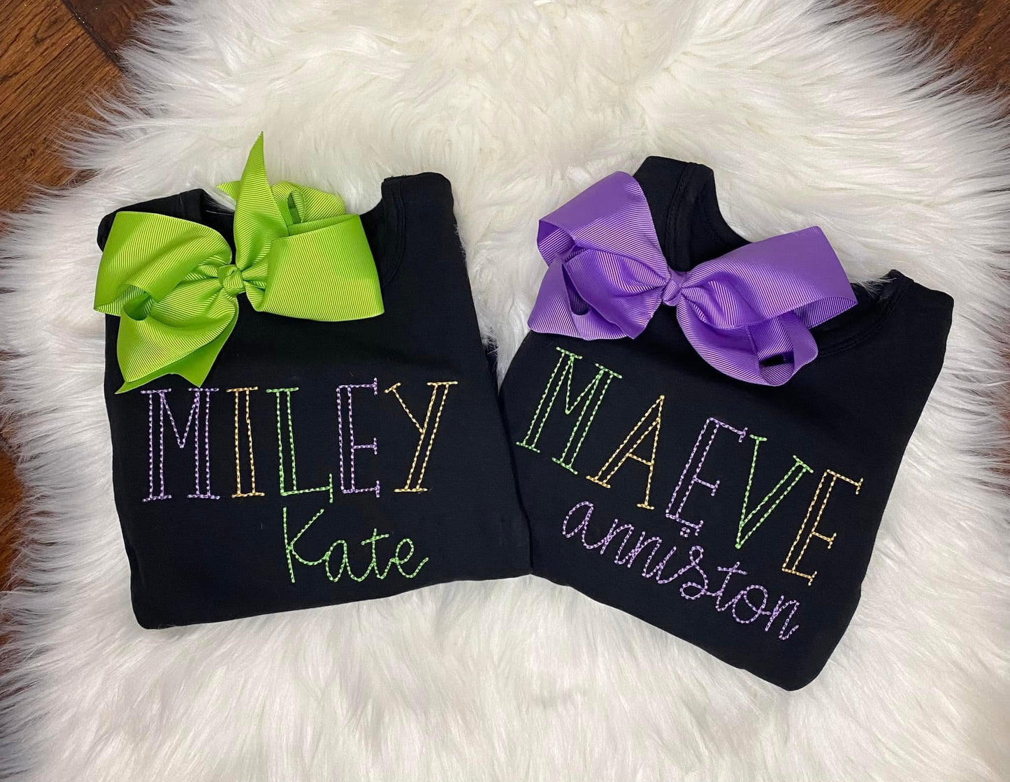 Pastel Mardi Gras Name