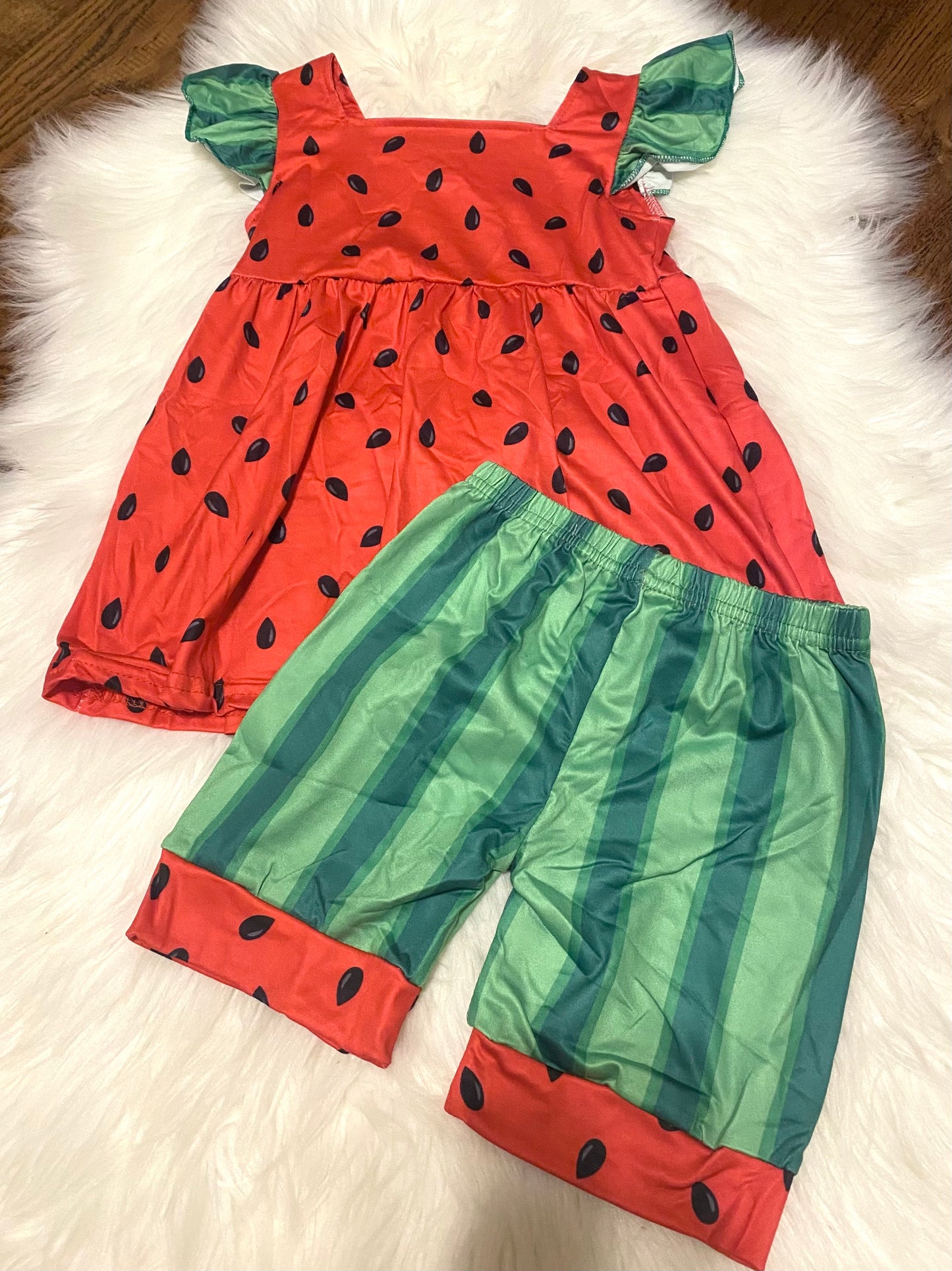 Watermelon Short Set