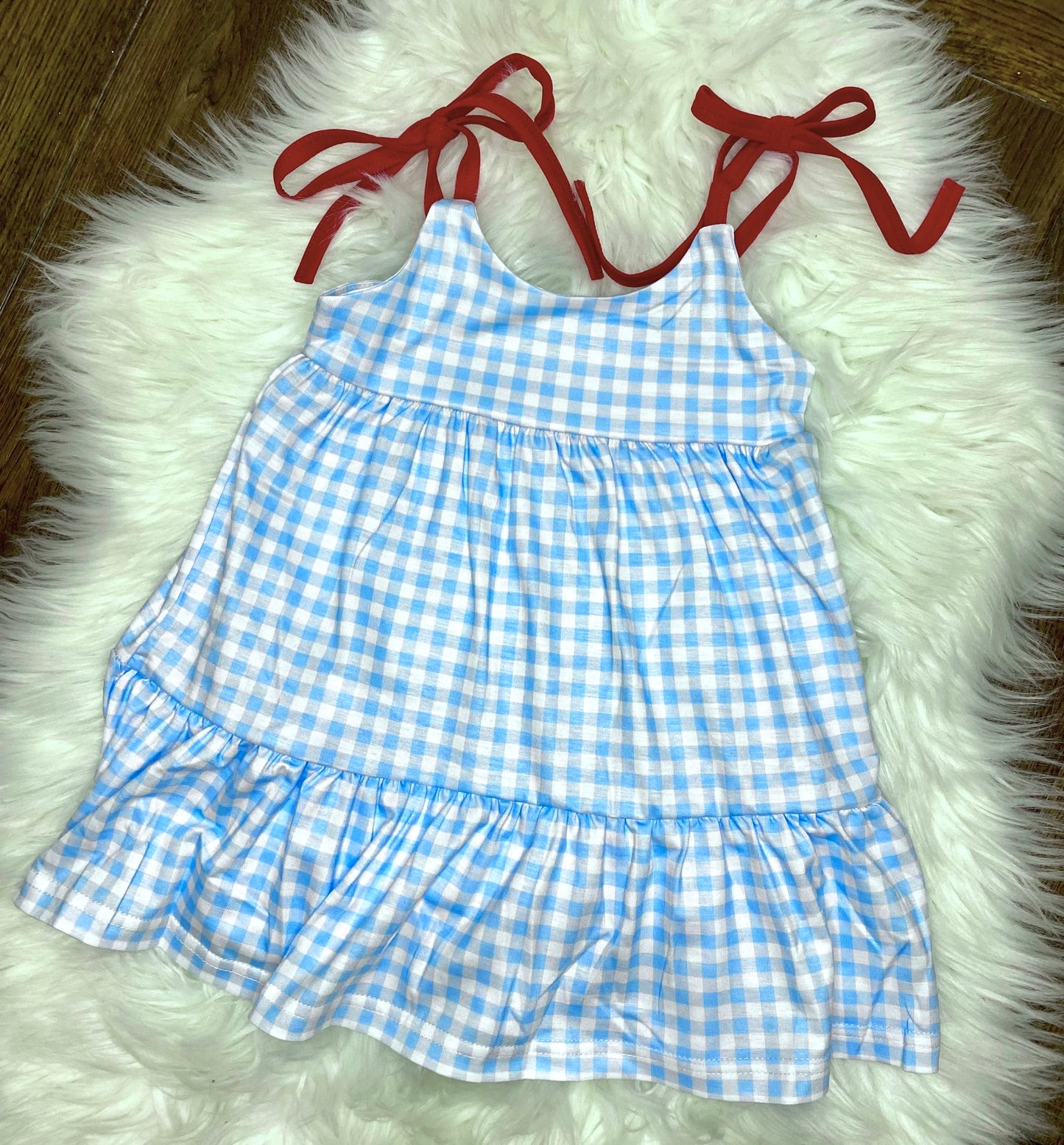 Red, White, and Blue Gingham