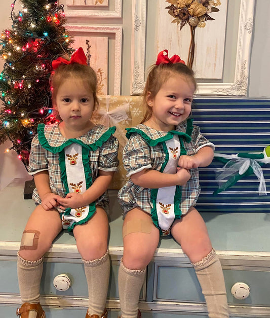 Christmas Reindeer Plaid
