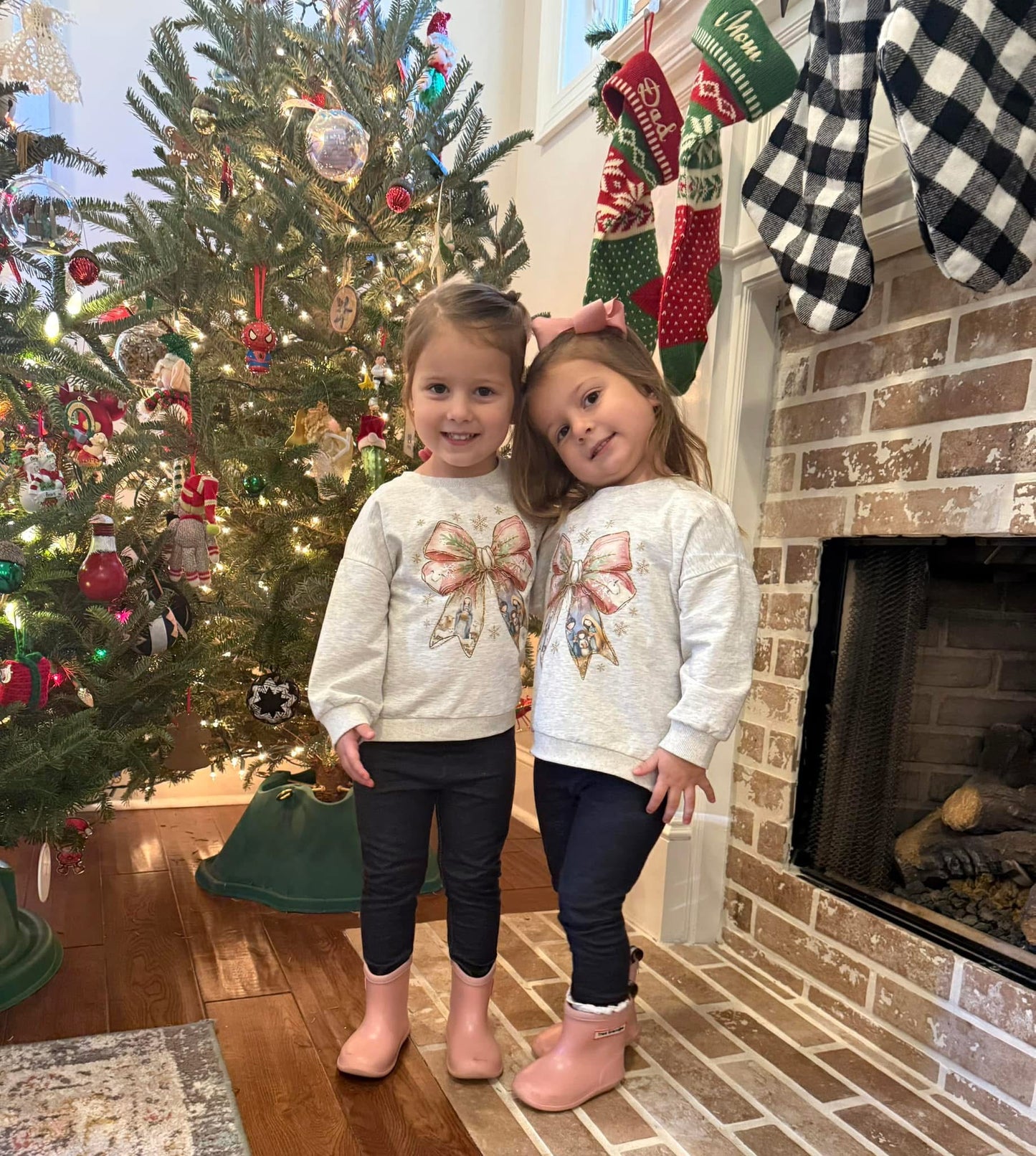 Nativity Bow Long Sleeve