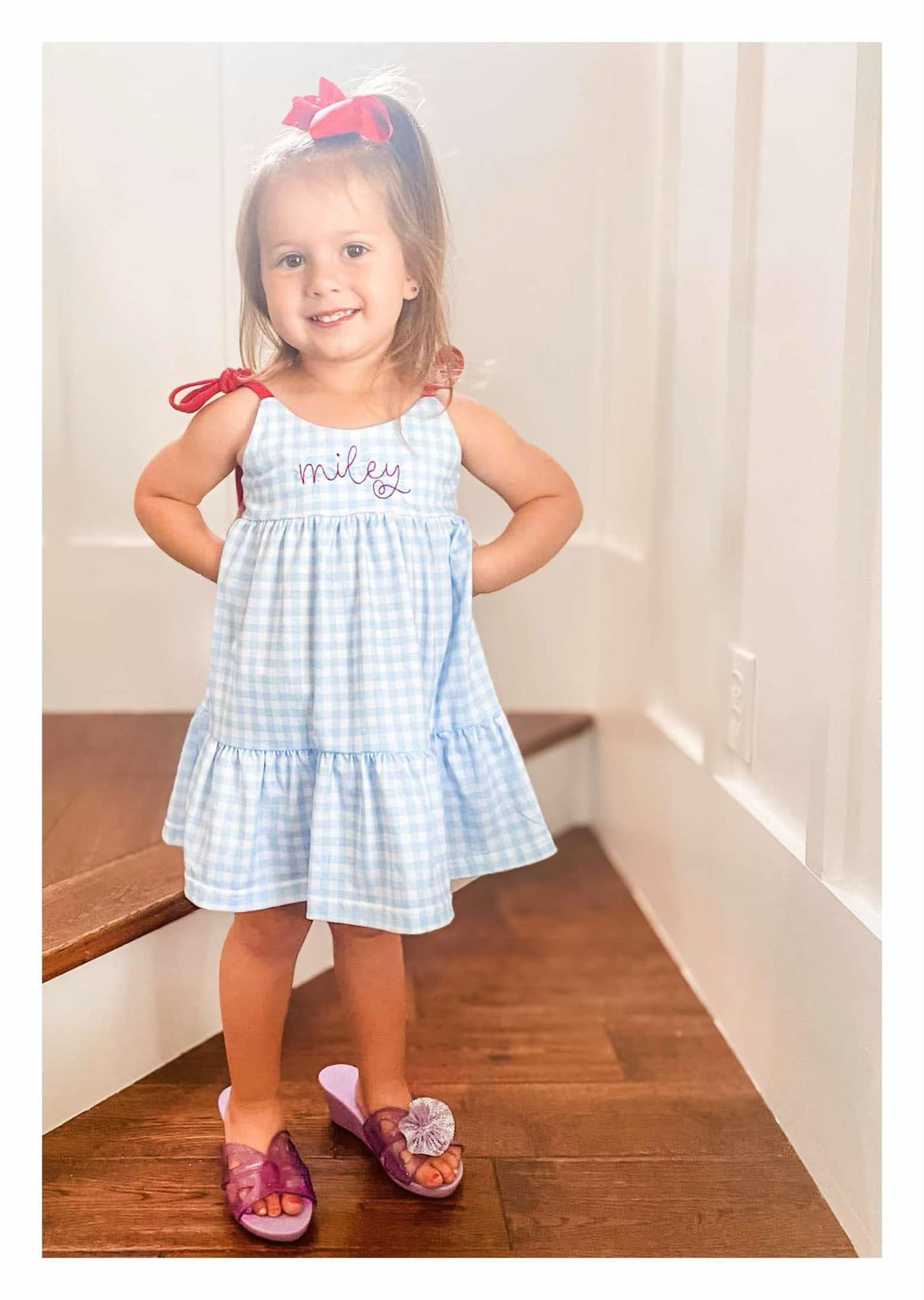 Red, White, and Blue Gingham