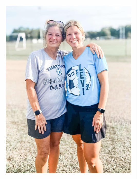 Anniston's Arrows Custom Tee - That's My Grandson Out There