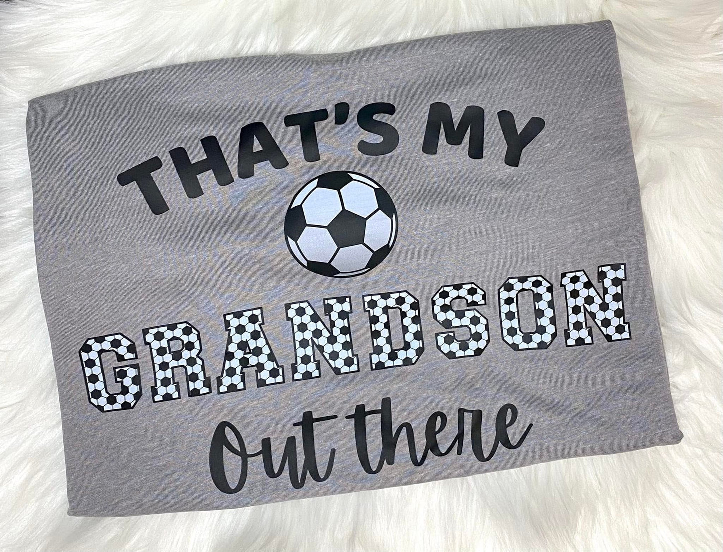 Anniston's Arrows Custom Tee - That's My Grandson Out There