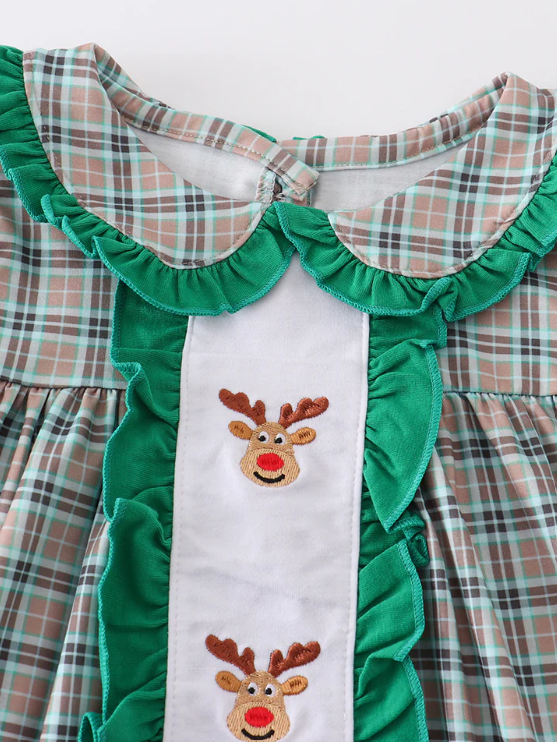 Stock - Christmas Reindeer Plaid