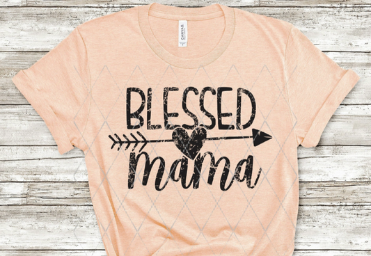 Anniston's Arrows Custom Tee - Blessed Mama